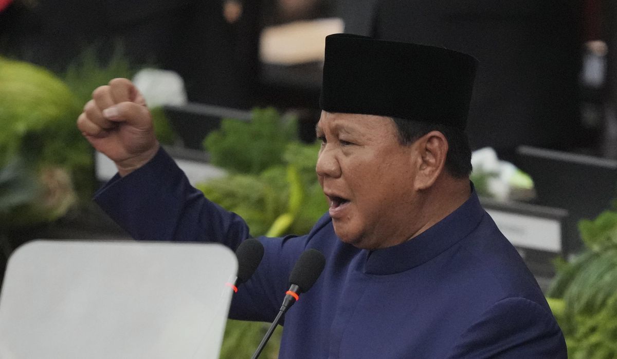 NextImg:Indonesia swears in ex-general Prabowo Subianto as president