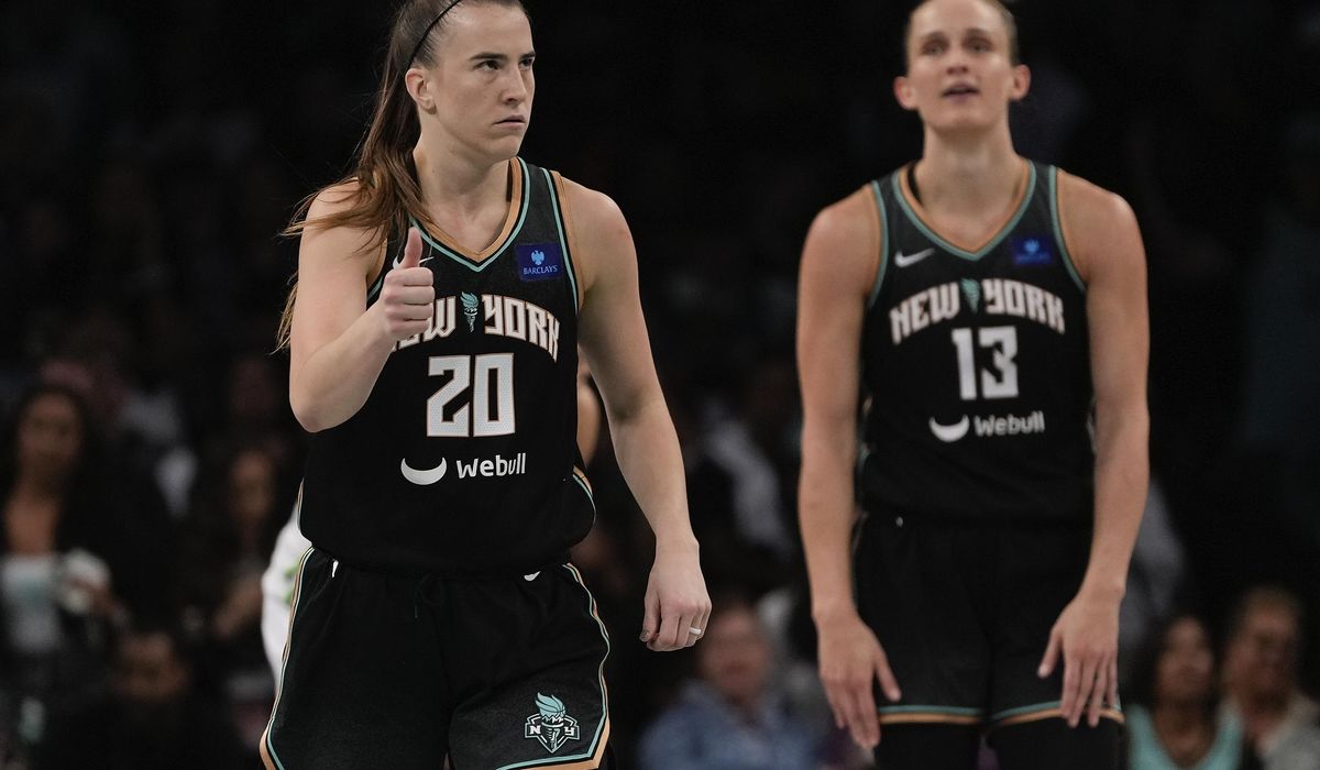 NextImg:New York Liberty win their first WNBA championship, beating Minnesota