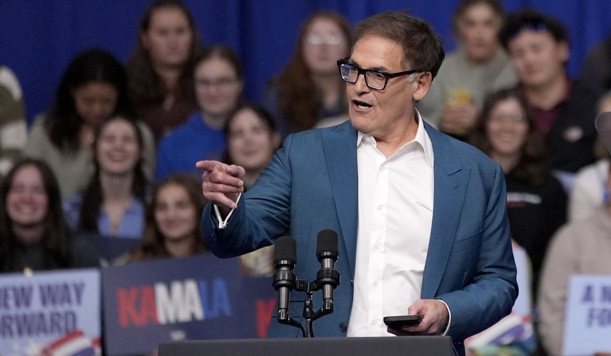 NextImg:Harris campaign surrogate Mark Cuban belittles women associated with Trump