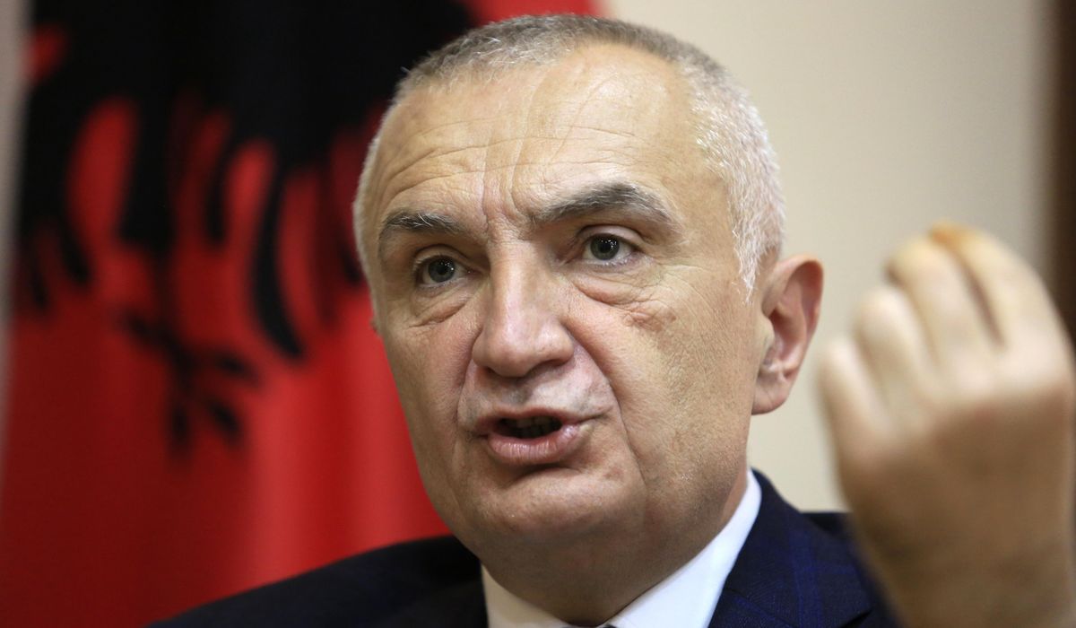 NextImg:Albania’s former president Meta is arrested for alleged money laundering, his party says