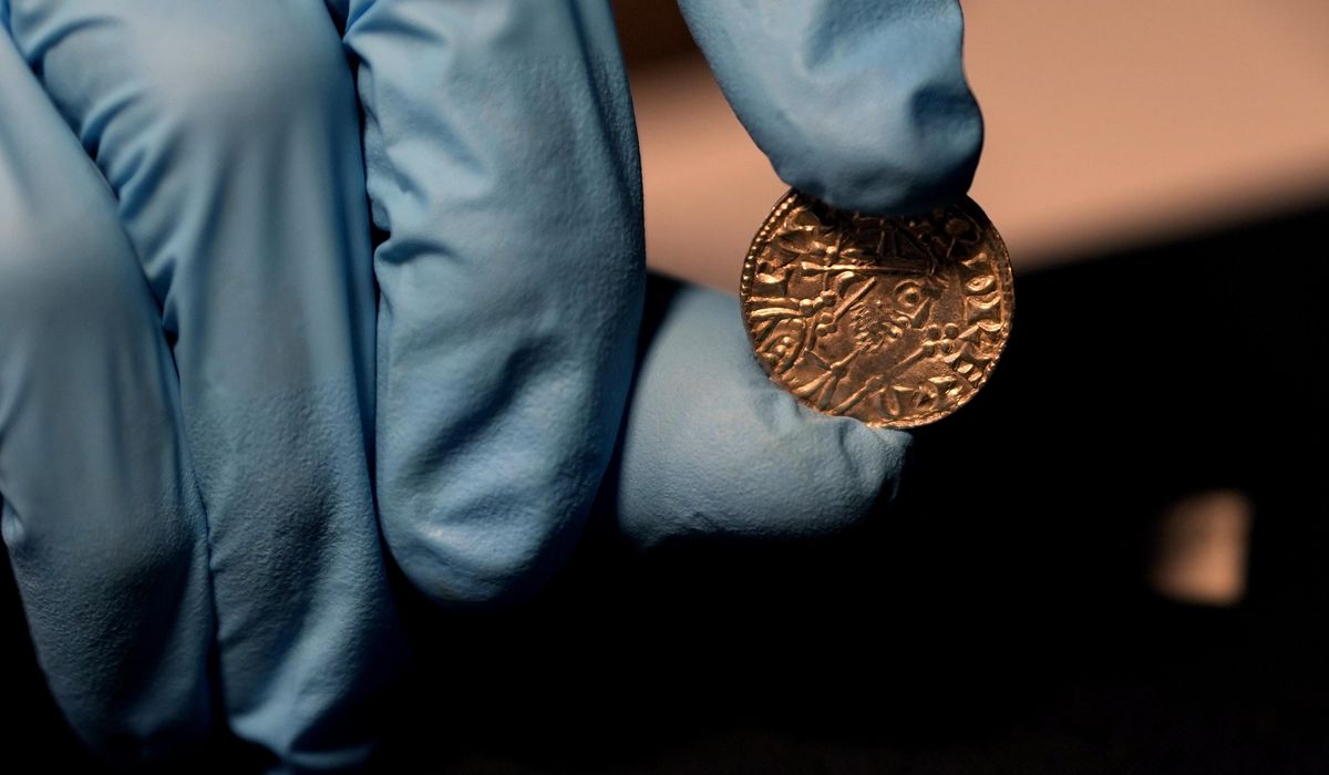 NextImg:Hoard of 1,000-year-old coins unearthed in a farmer’s field sells for $5.6 million