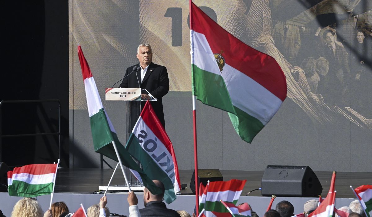 NextImg:Hungary’s Orban highlights EU dysfunction with a surprise trip to Georgia