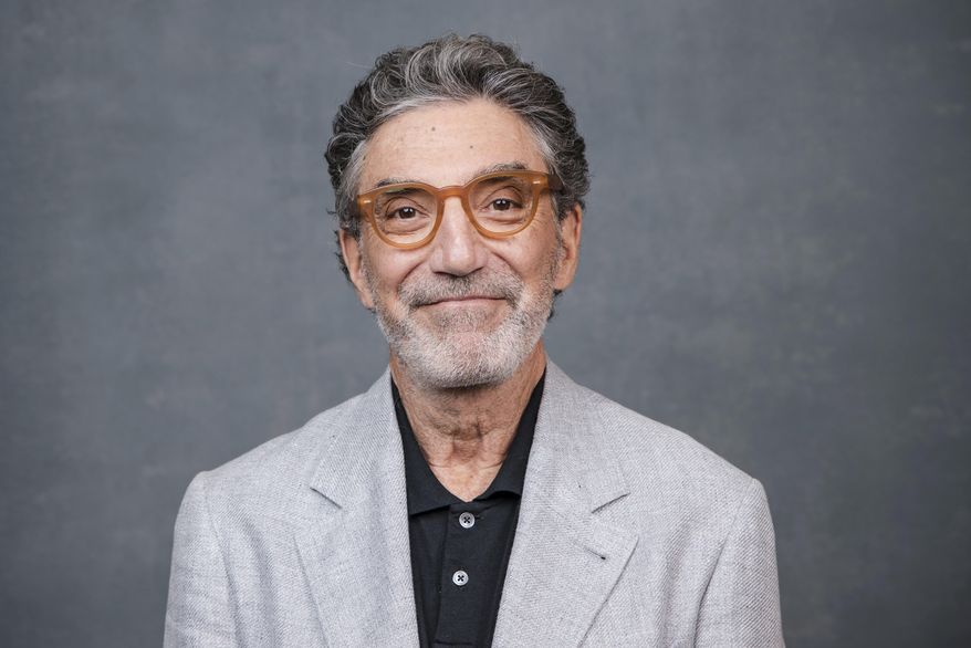 Chuck Lorre poses for a portrait to promote "Georgie & Mandy's First Marriage" during the Summer Television Critics Association Press Tour in Pasadena, Calif., on July 13, 2024. (Willy Sanjuan/Invision/AP, File)