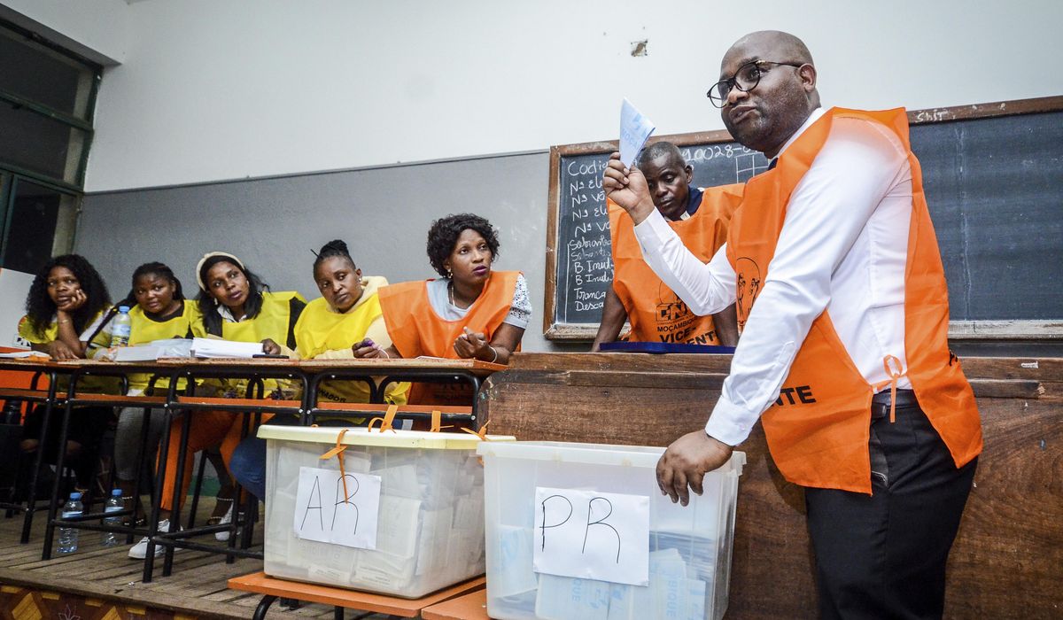 NextImg:Mozambique’s ruling party candidate declared winner of presidential election as rigging claims swirl