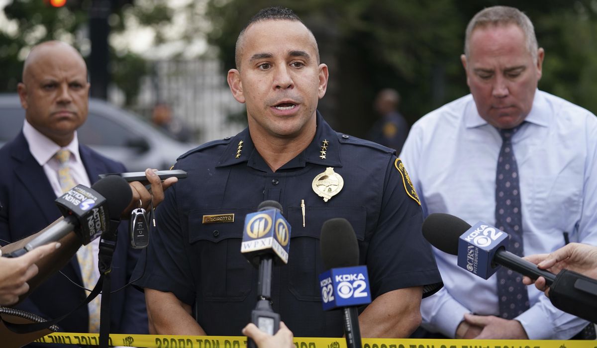 NextImg:Pittsburgh’s police chief puts down his badge for a referee’s whistle