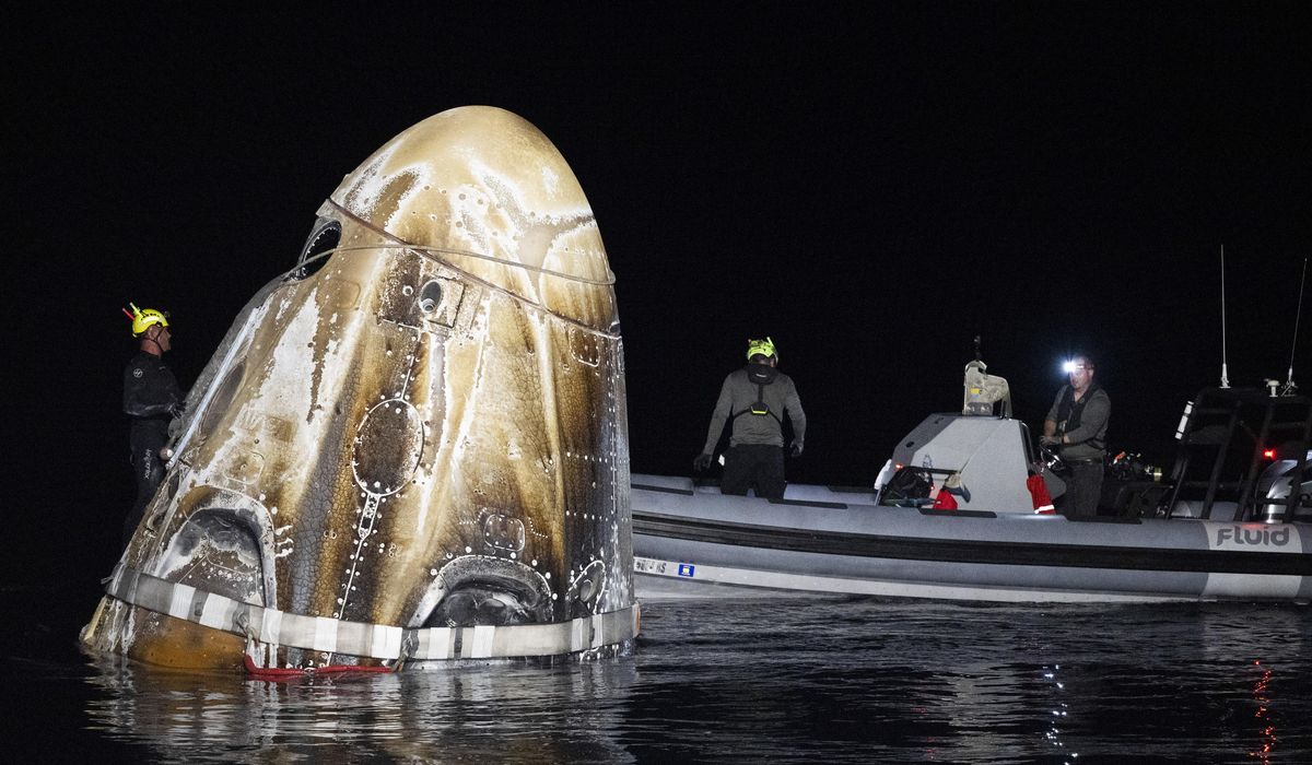 NextImg:4 astronauts return to Earth after being delayed by Boeing’s capsule trouble and Hurricane Milton