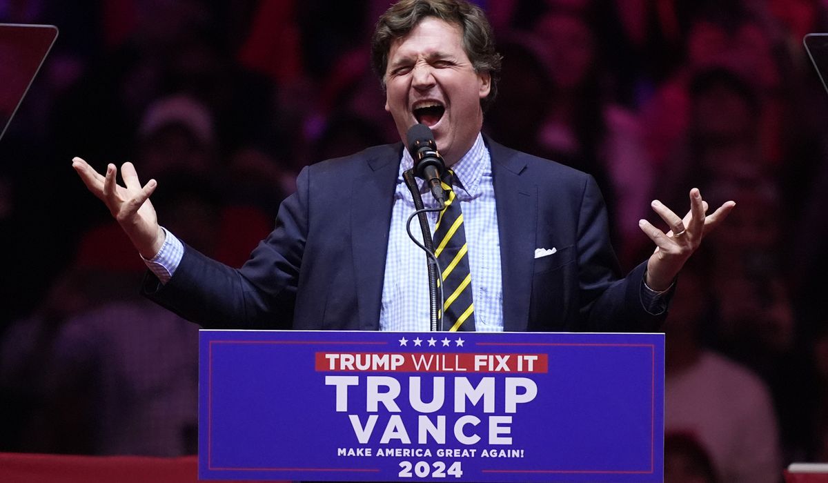 NextImg:Tucker Carlson says Trump ‘liberated’ Americans