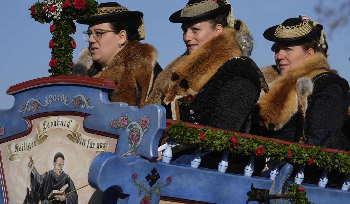 NextImg:Bavarian tradition honors St. Leonhard, patron saint of farmers, horses and livestock