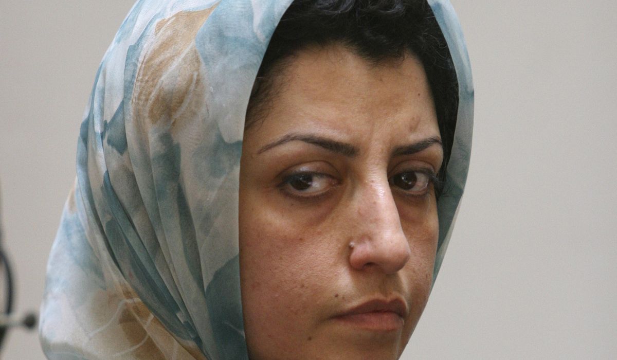 NextImg:Iran’s imprisoned Nobel Peace Prize laureate hospitalized with severe health issues