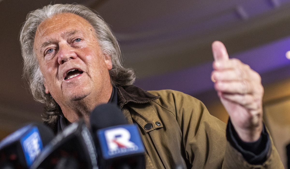 NextImg:Steve Bannon says he’s ‘empowered’ by prison, vows to keep fighting left wing’s ‘rigged’ system