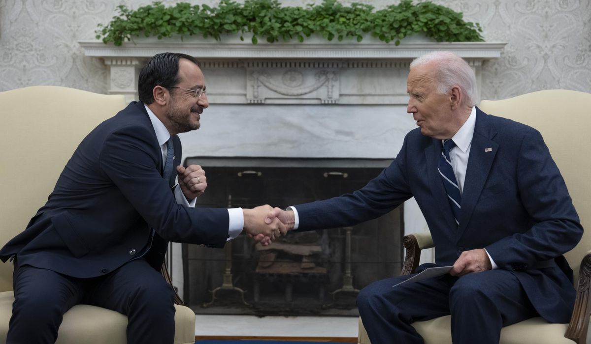NextImg:Cyprus is committed to expanding defense ties with the U.S., says its president