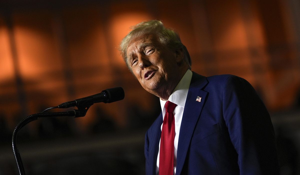 NextImg:Trump mocks Harris, Biden over ‘garbage’ comment: ‘What the hell are you doing, Joe?’