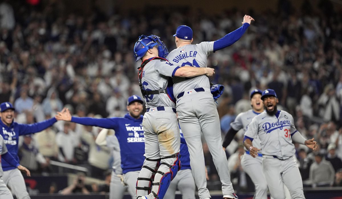 NextImg:Shohei Ohtani and the Dodgers win World Series