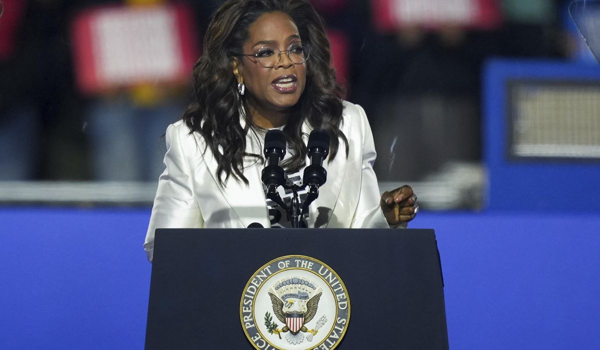 NextImg:Oprah Winfrey says she wasn’t paid for her work on events for Kamala Harris