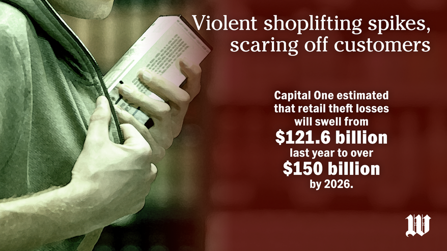 Spikes in violent theft frightening customers, damaging business of brick-and-mortar retailers (horizontal)