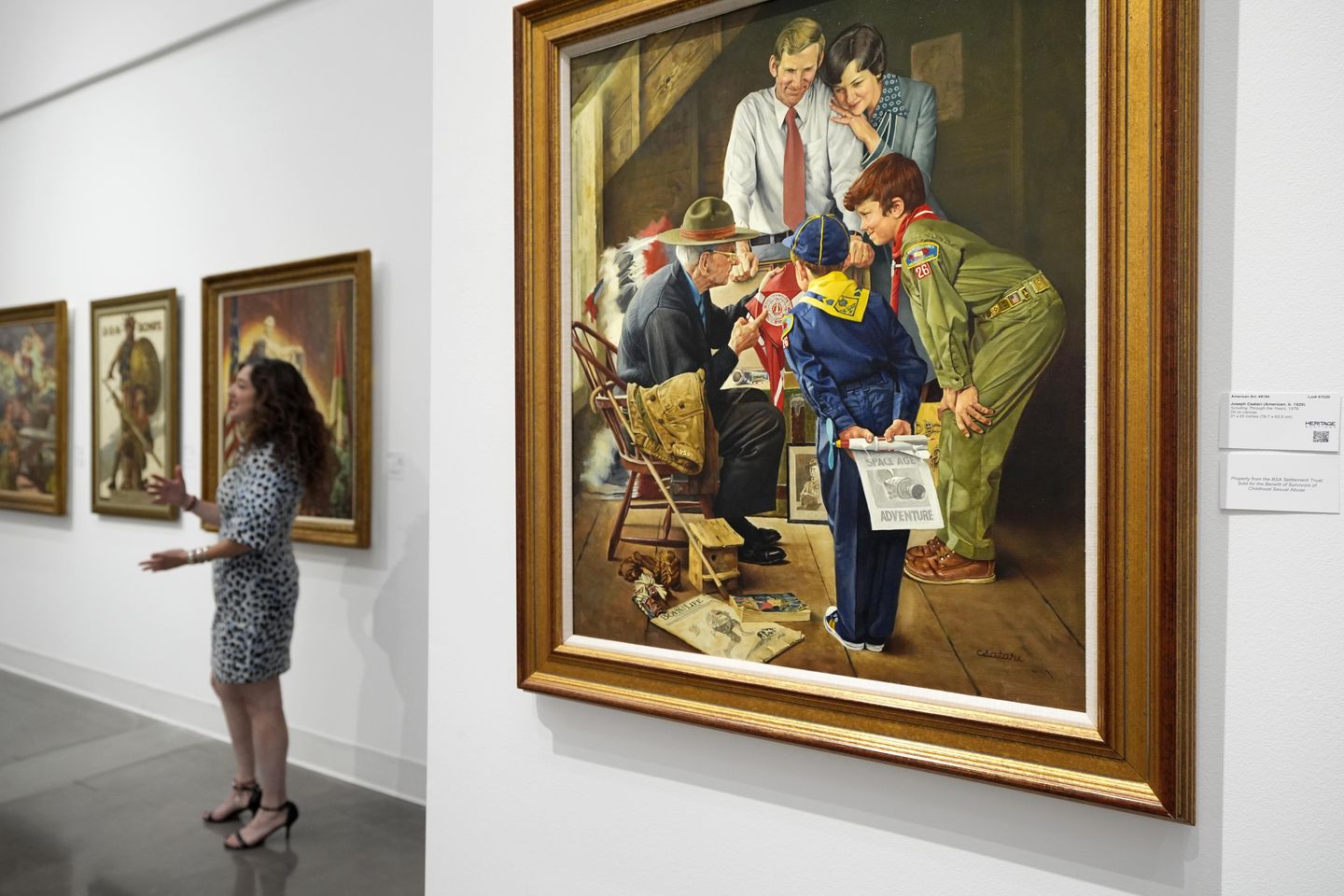 Norman Rockwell sketches once displayed at White House headed for auction