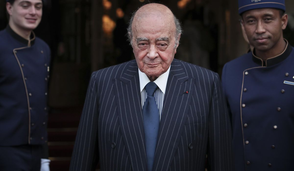 NextImg:U.K. police watchdog reviews handling of Mohamed Al Fayed sex crime allegations