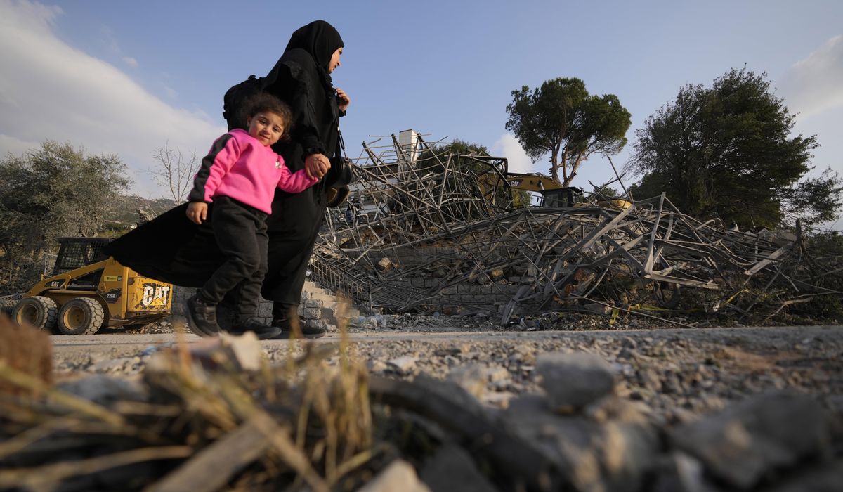 NextImg:Israeli strikes kill dozens in Lebanon and isolated northern Gaza, officials say