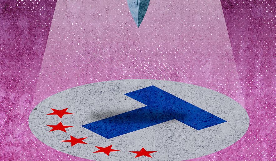 Protecting Donald Trump for threats illustration by Greg Groesch / The Washington Times