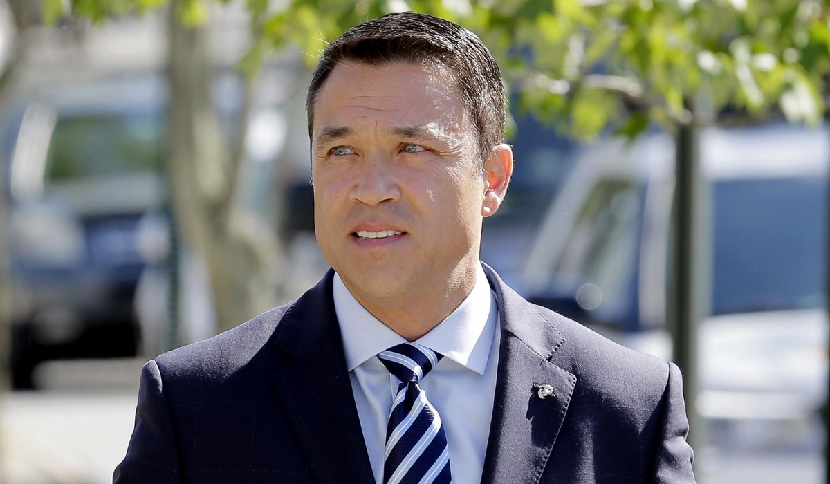 NextImg:Michael Grimm, former House member convicted of tax fraud, is paralyzed in fall from horse