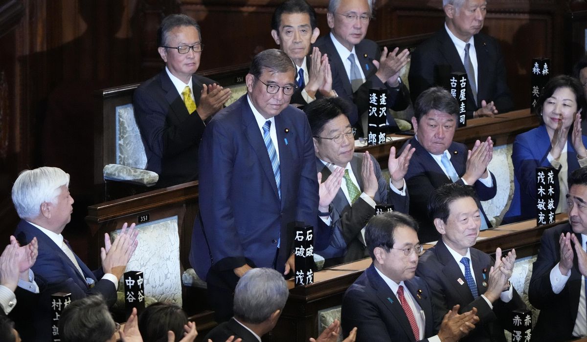 NextImg:Japan’s parliament reelects struggling leader Ishiba as prime minister
