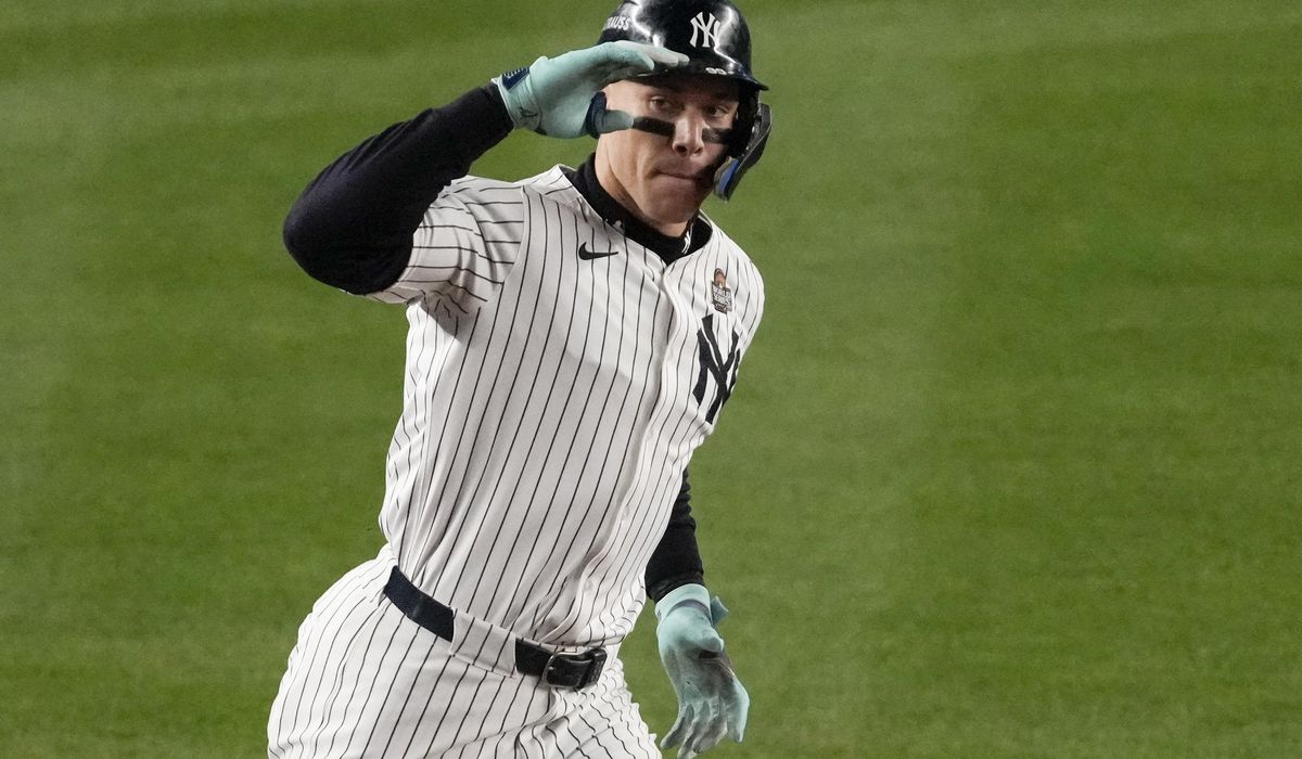 NextImg:Aaron Judge wins AL MVP, his second in 3 seasons; Shohei Ohtani expected to win NL honor