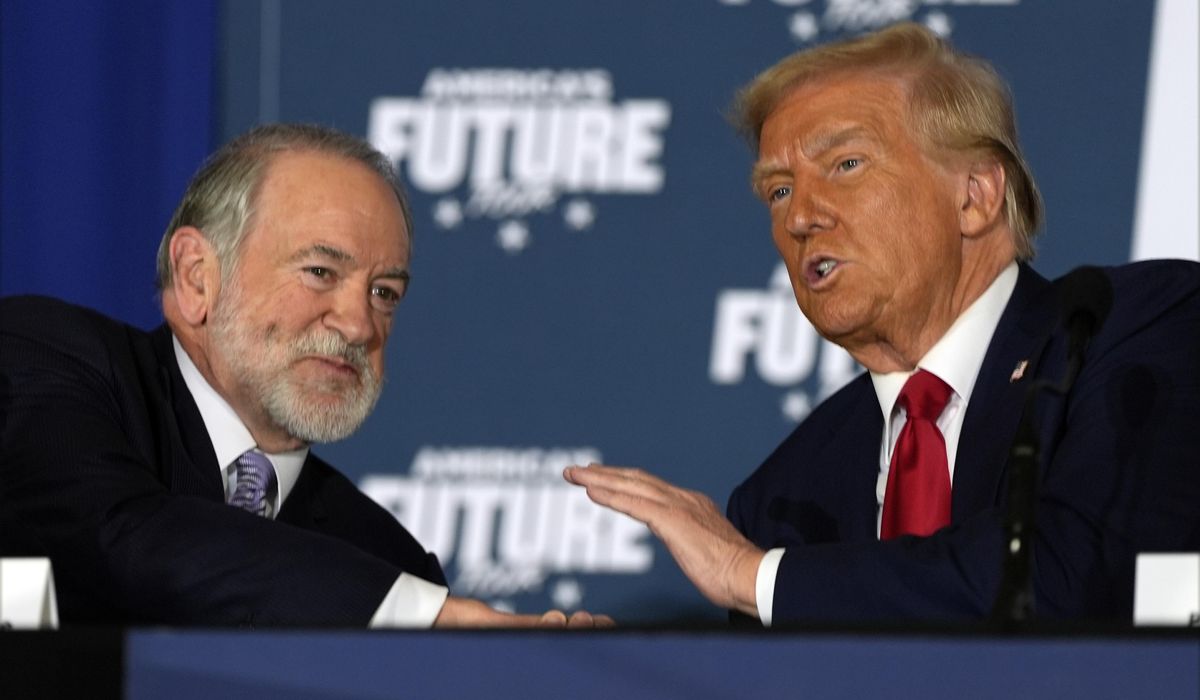 NextImg:Mike Huckabee selected for ambassador to Israel