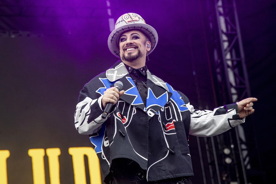 Boy George of Boy George and Culture Club performs at the Austin City Limits Music Festival in Austin, Texas on Oct. 15, 2022. (Photo by Amy Harris/Invision/AP, File)