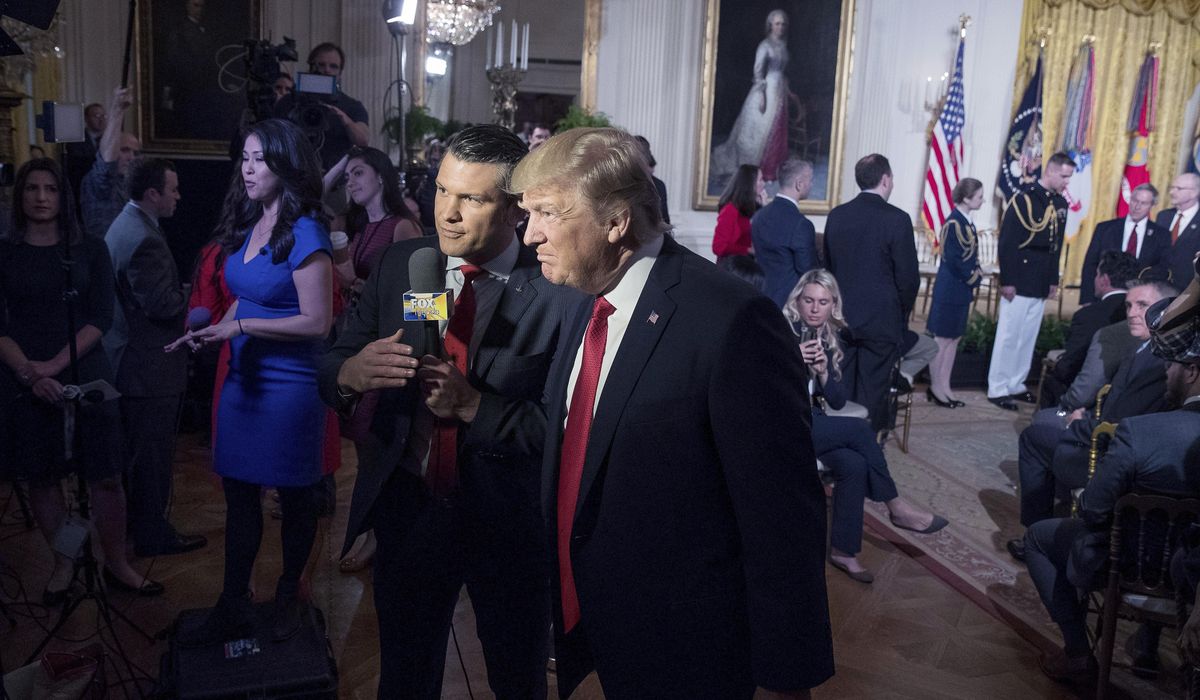 NextImg:Trump’s defense choice stuns the Pentagon and raises questions about the Fox News host’s experience