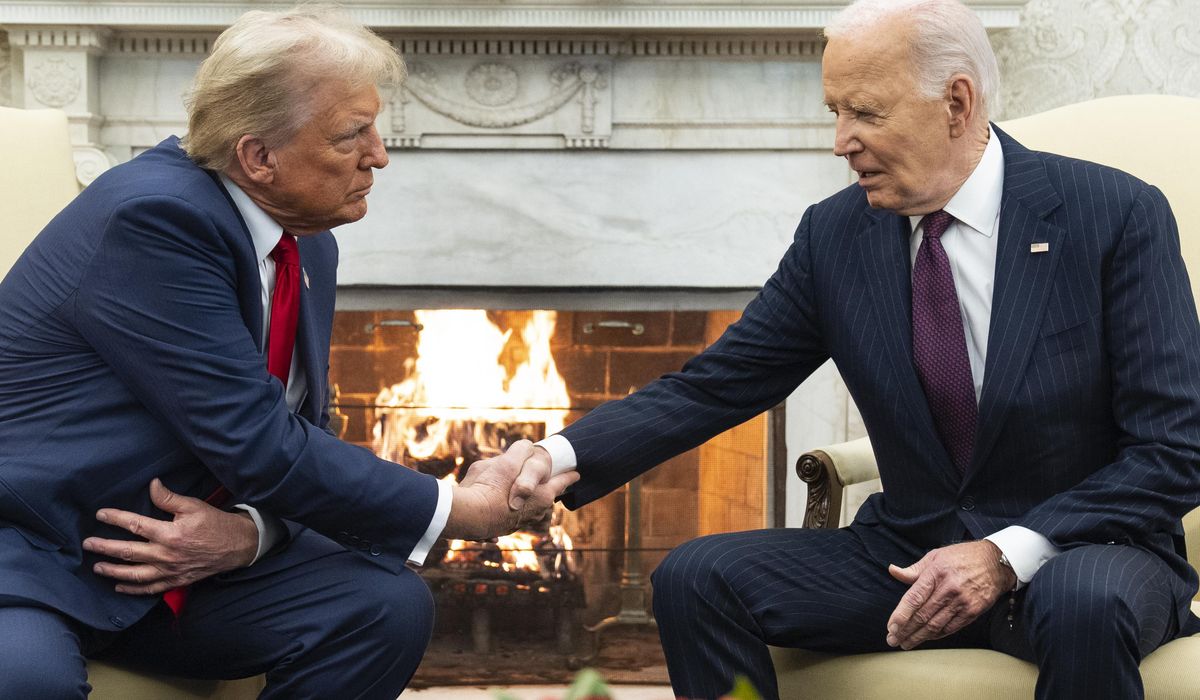 NextImg:Donald Trump triumphantly returns to White House as Joe Biden pledges ‘smooth transition’