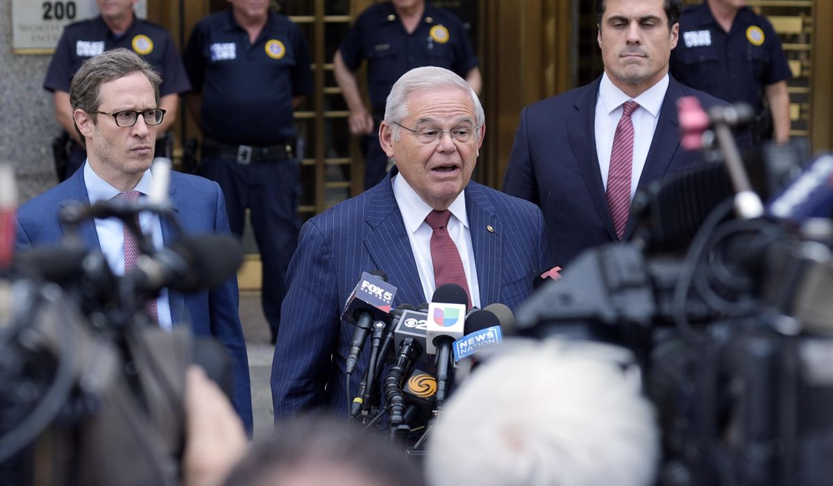 NextImg:Bob Menendez trial jurors were given evidence that judge had excluded, prosecutors say