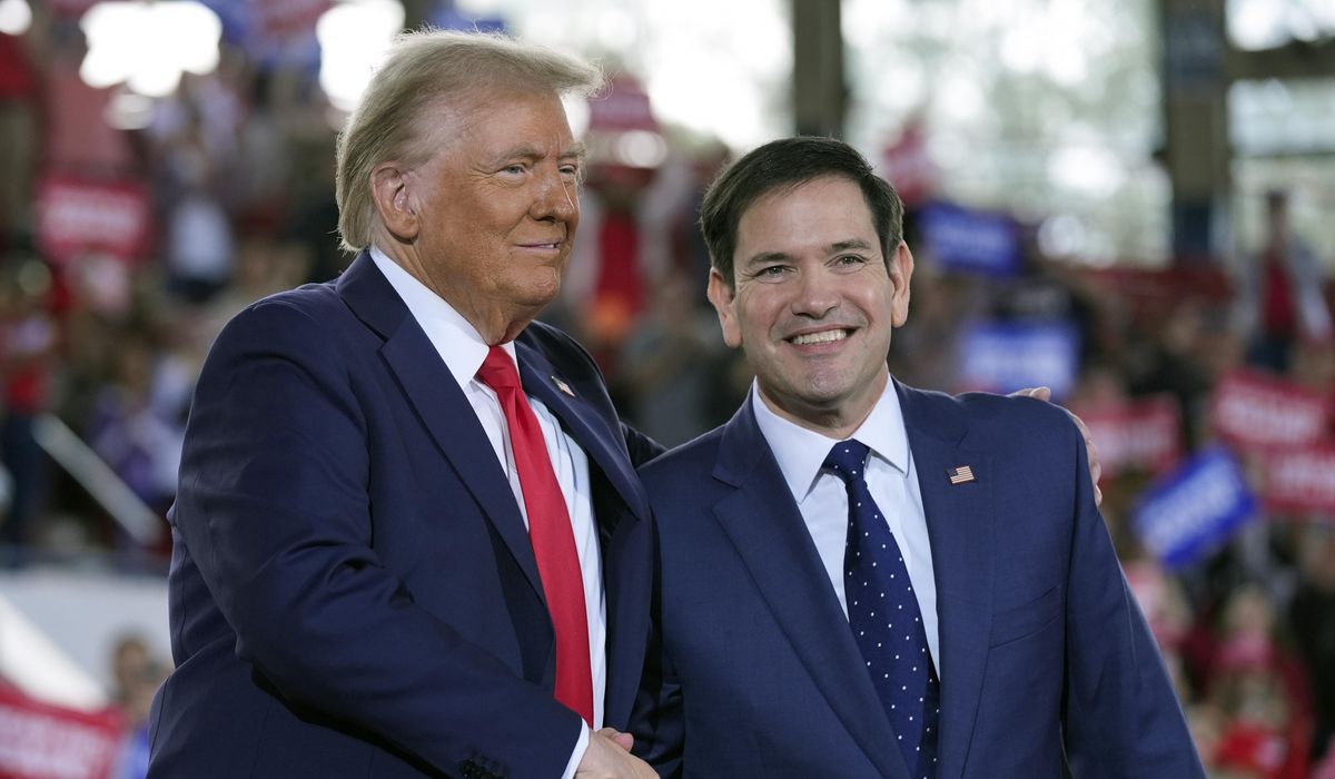 NextImg:Trump formally announces his choice of Sen. Marco Rubio for Secretary of State