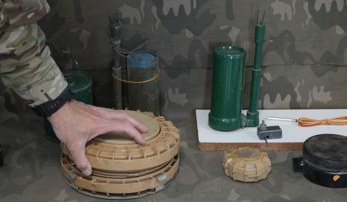 NextImg:In Cyprus, Ukrainians learn how to dispose of landmines that kill and maim hundreds
