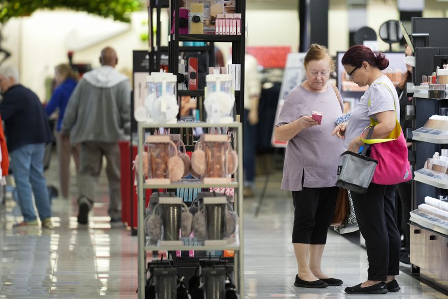 Shoppers peruse merchandise at a Kohl's department store in Ramsey, N.J., Oct. 10, 2024. (AP Photo/Seth Wenig, File)