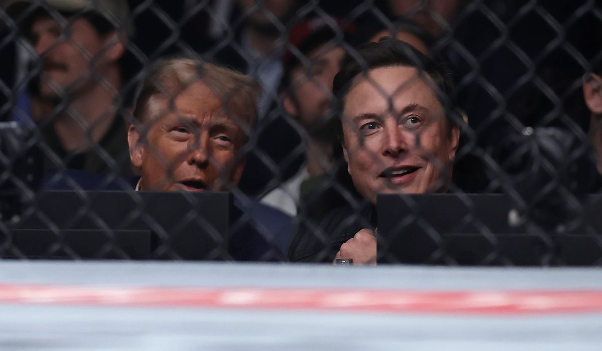 NextImg:Trump and Musk solidify their bond with Texas trip for rocket launch