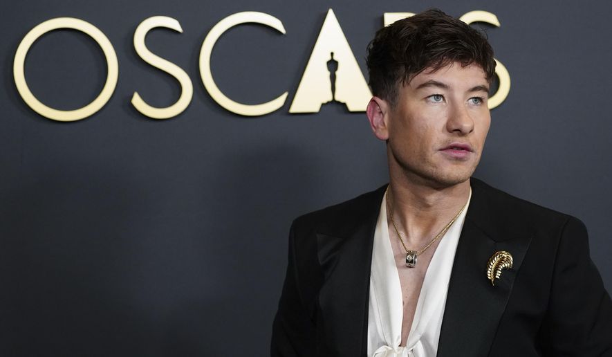 Barry Keoghan arrives at the 15th Governors Awards on Sunday, Nov. 17, 2024, at The Ray Dolby Ballroom in Los Angeles. (Photo by Jordan Strauss/Invision/AP)