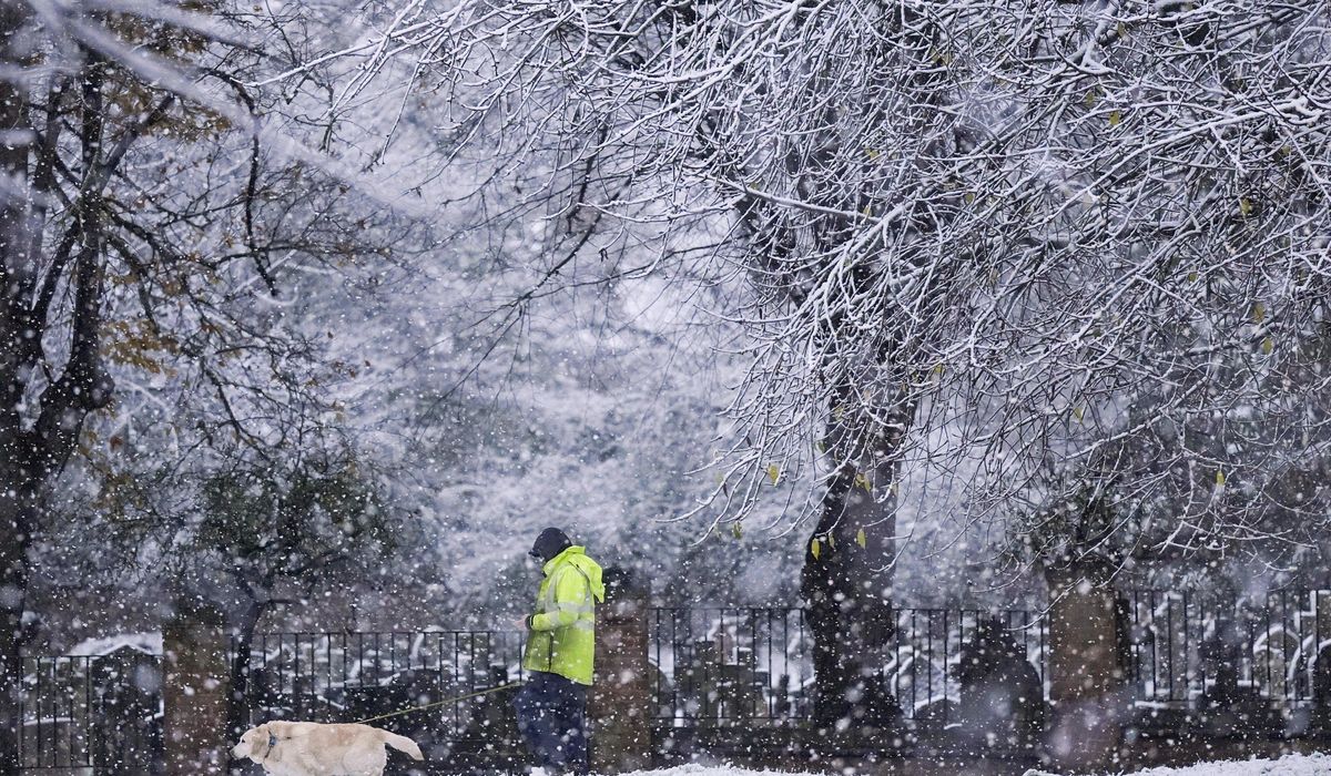 NextImg:School closures and travel delays as Arctic air brings snow and sleet to parts of the U.K.