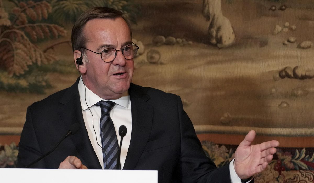 NextImg:German defense chief claps back at Vance over Munich conference speech