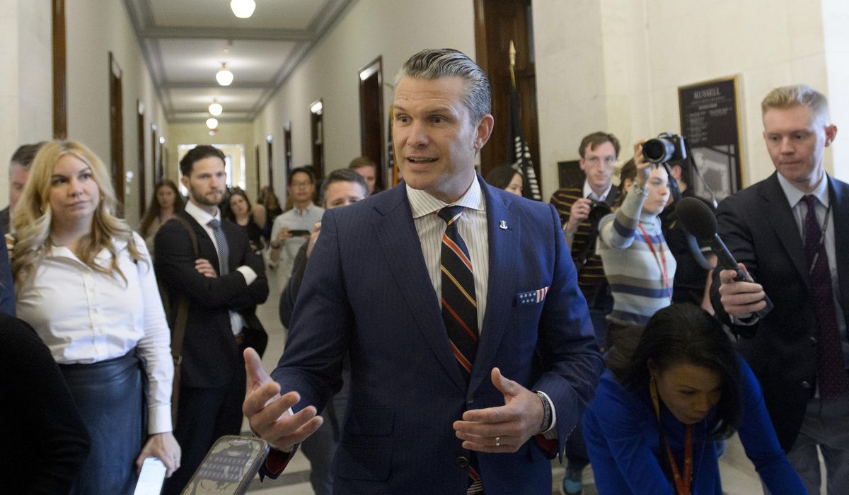 NextImg:Hegseth earns support from GOP senators, says he was ‘completely cleared’ in 2017 sex assault case