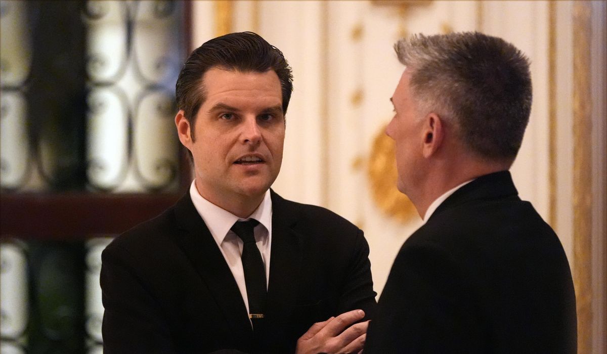 NextImg:House Democrat renews push to force release of Gaetz ethics report