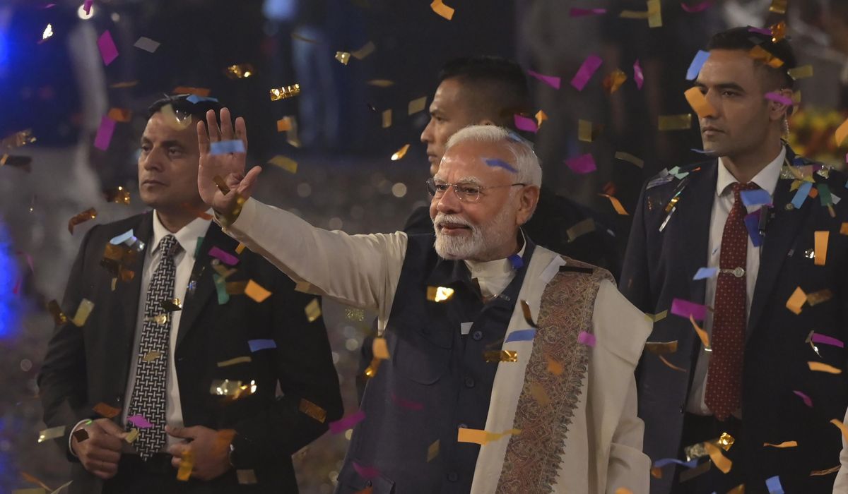 NextImg:Modi’s party heads for victory in Maharashtra state election while opposition wins Jharkhand