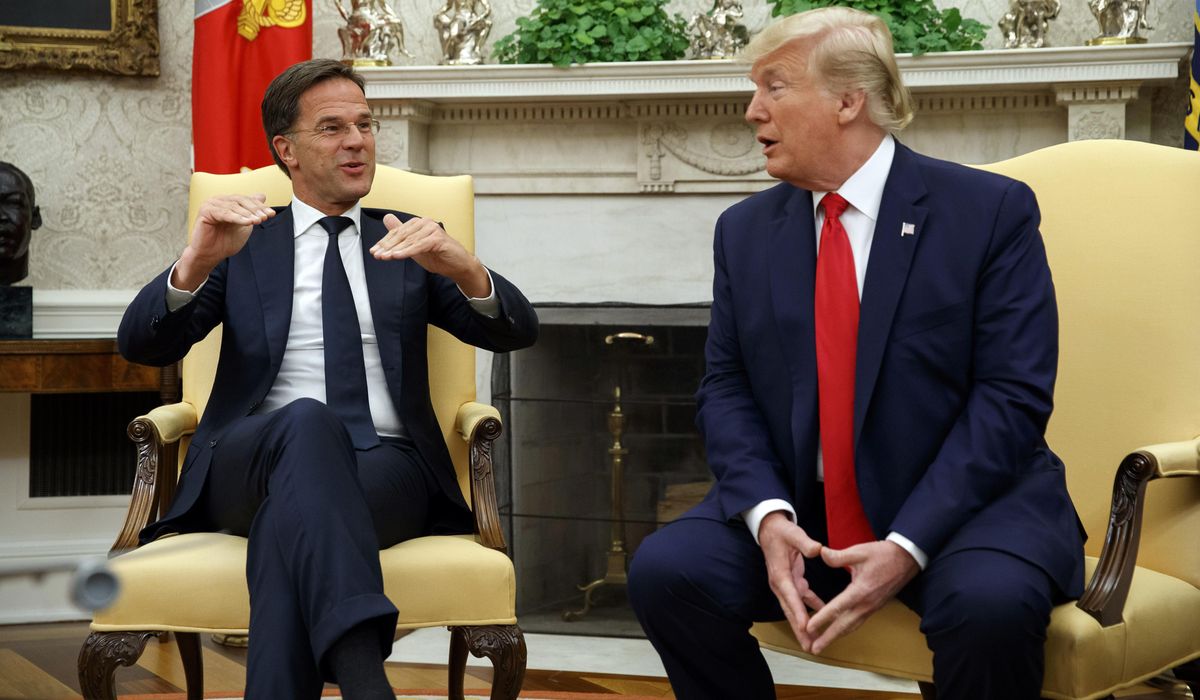 NextImg:NATO head and Donald Trump meet in Florida for talks on global security