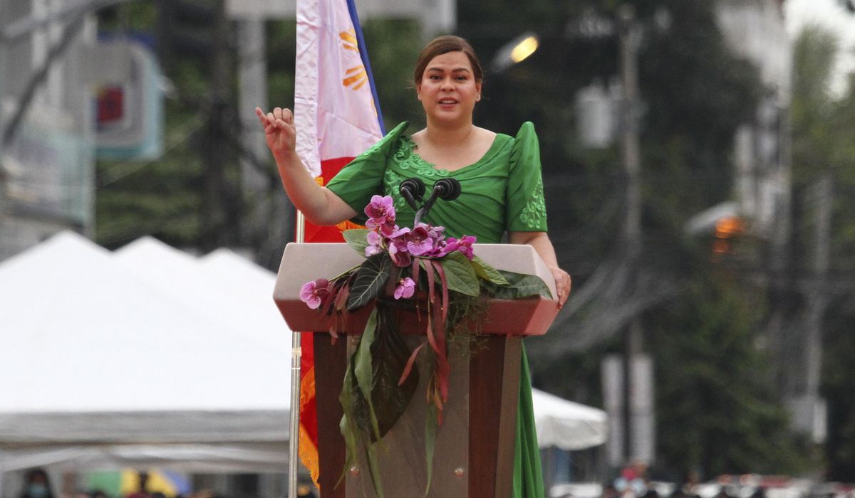 NextImg:Philippine Vice President Sara Duterte publicly threatens to have the president assassinated