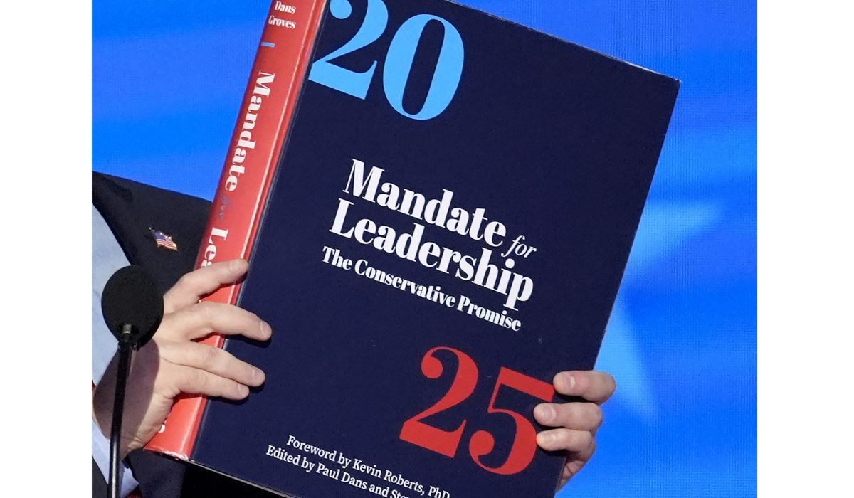 NextImg:Trump tapping Project 2025 authors and influencers for key roles