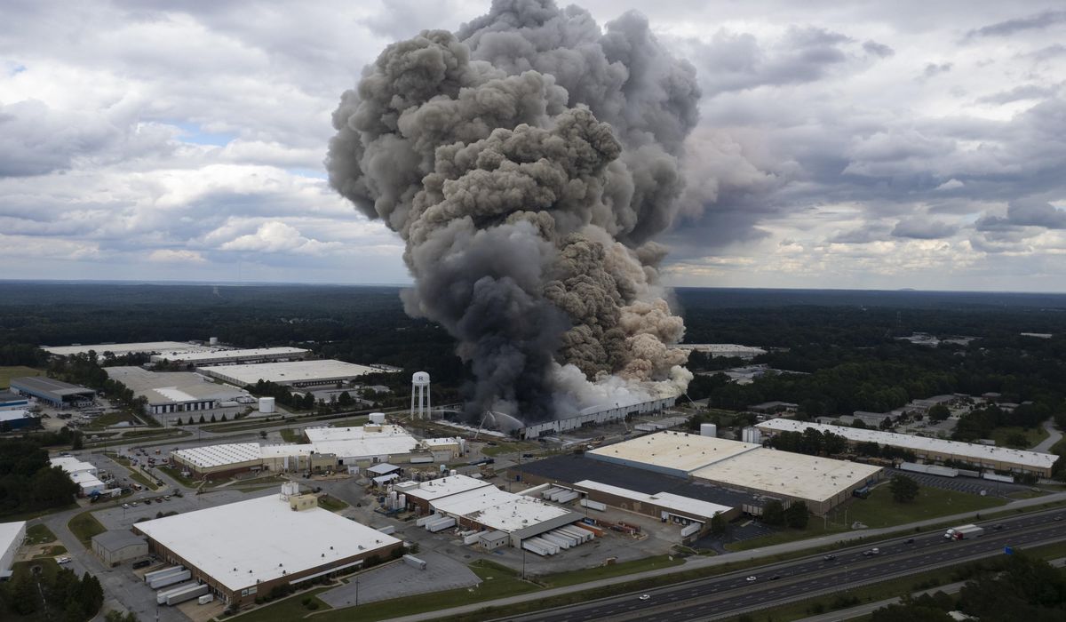 NextImg:New details emerge on BioLab fire that forced thousands to shelter outside Atlanta