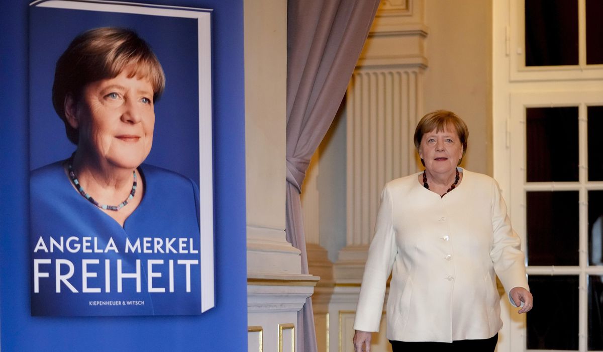 NextImg:Germany’s Merkel recalls Putin’s ‘power games’ and contrasting U.S. presidents in her memoirs