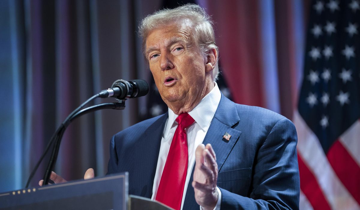 NextImg:Donald Trump threatens 100% tariff on the BRIC bloc of nations if they act to undermine U.S. dollar
