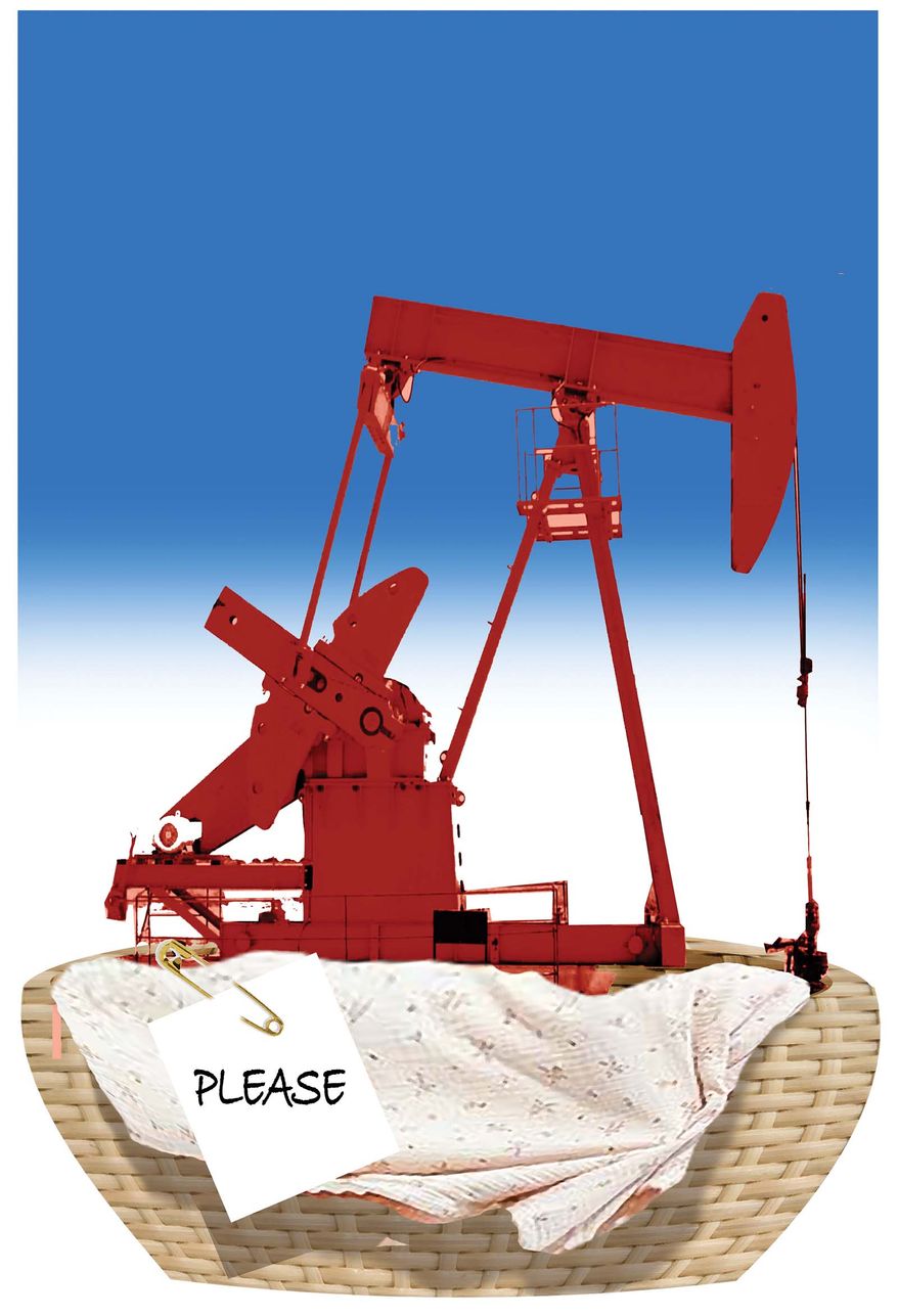 Fixing Biden's energy, environmental failures illustration by Alexander Hunter/The Washington Times