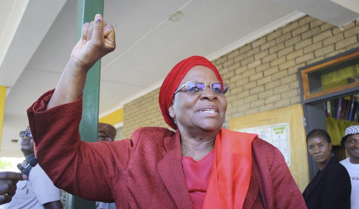 NextImg:Namibia votes and could have its first female leader. But election upsets have shaken the region