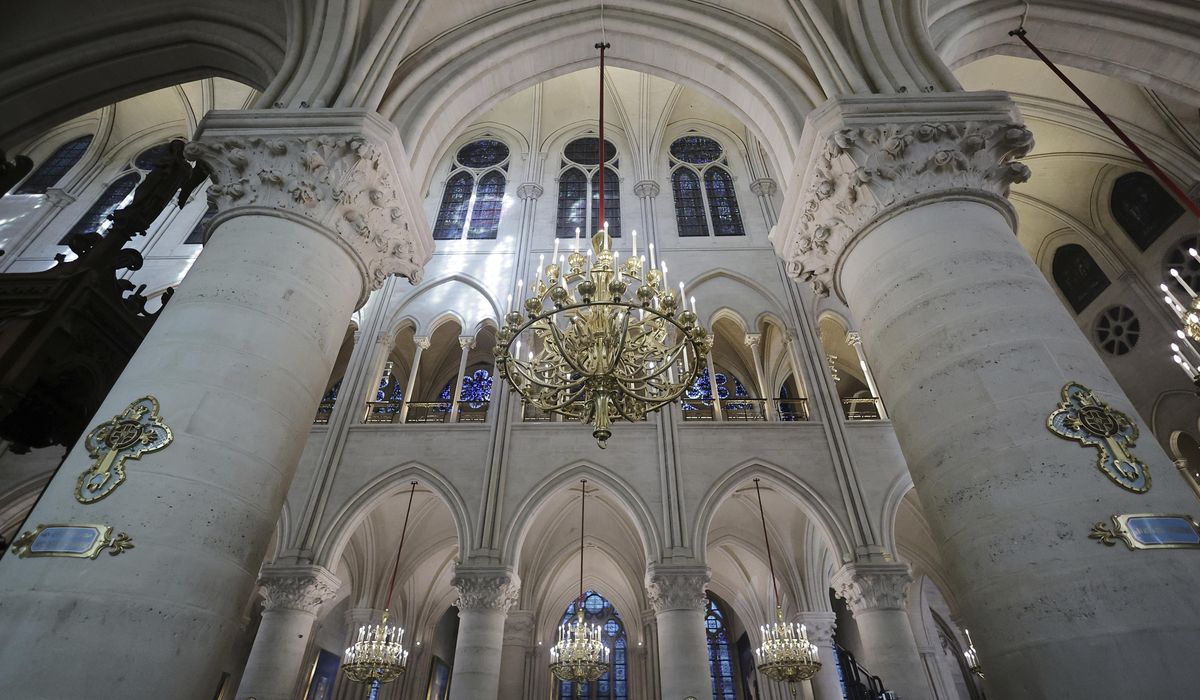 NextImg:Trump says he’ll attend Notre Dame Cathedral reopening celebration in Paris this weekend